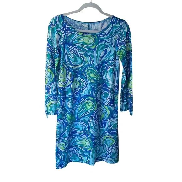 Lilly Pulitzer 100% Pima Cotton Printed Dress – Long Sleeves – Size XS - Picture 2 of 8